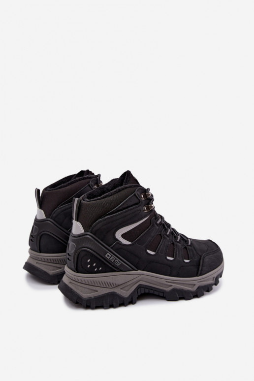 geïsoleerde wandelschoenen voor mannen Big Star UU174317 in zwarte kleur