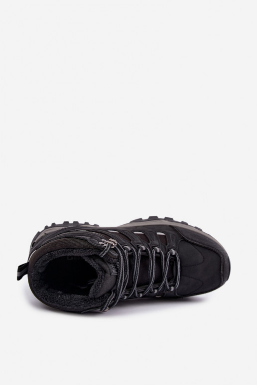 geïsoleerde wandelschoenen voor mannen Big Star UU174317 in zwarte kleur