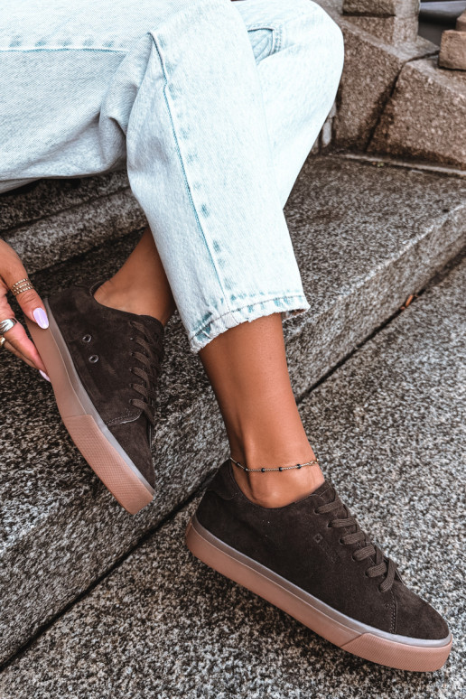Dames sneakers Big Star UU274243 chocoladekleur