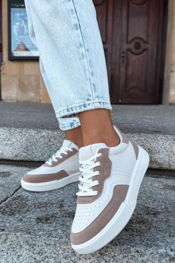 Dames sneakers Big Star UU274275 in zand