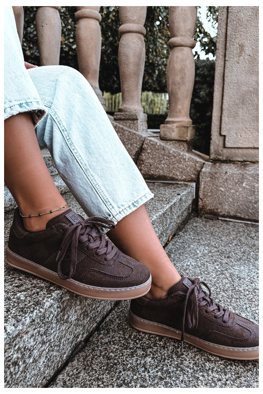 Dames sneakers Big Star chocolade