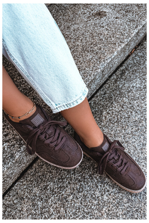 Dames sneakers Big Star chocolade