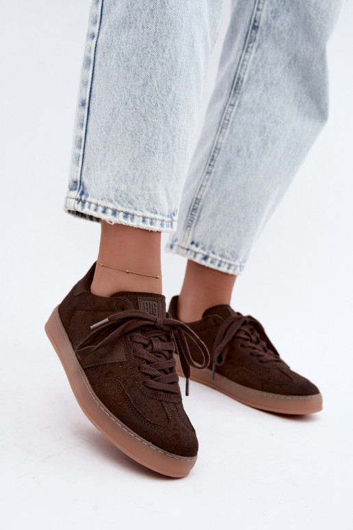 Dames sneakers Big Star chocolade