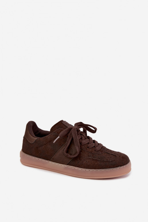 Dames sneakers Big Star chocolade