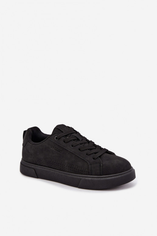 Heren sneakers Big Star UU174320 in zwarte kleur