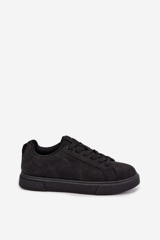 Heren sneakers Big Star UU174320 in zwarte kleur