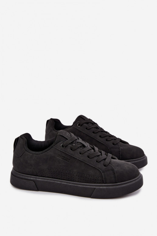 Heren sneakers Big Star UU174320 in zwarte kleur