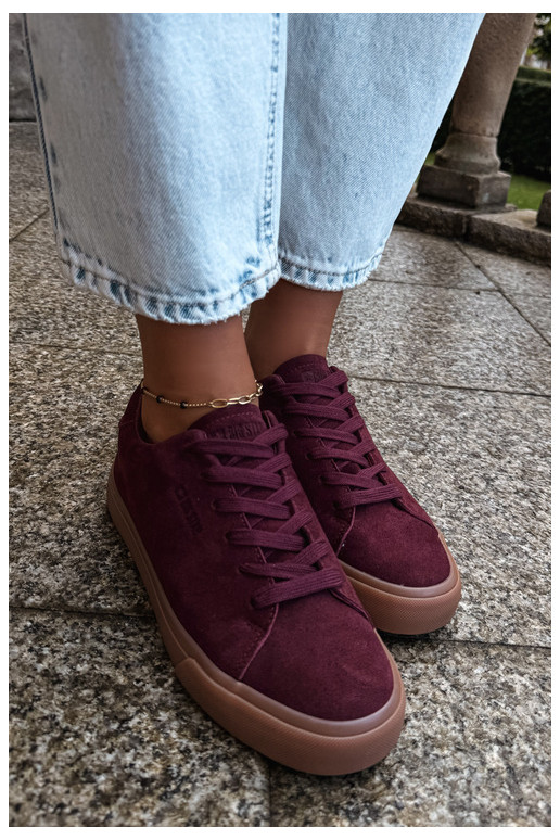 Dames sneakers Big Star UU274242 in bordeaux