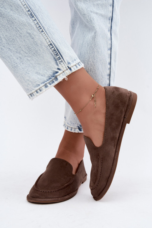 Dames mocassins in klei kleur Mireliah