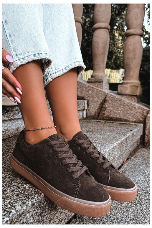 Dames sneakers Big Star UU274243 chocoladekleur
