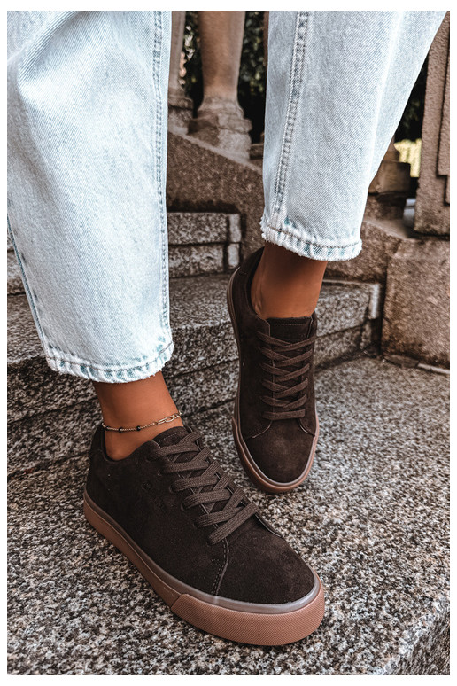 Dames sneakers Big Star UU274243 chocoladekleur