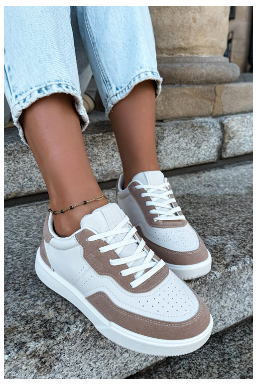 Dames sneakers Big Star UU274275 in zand