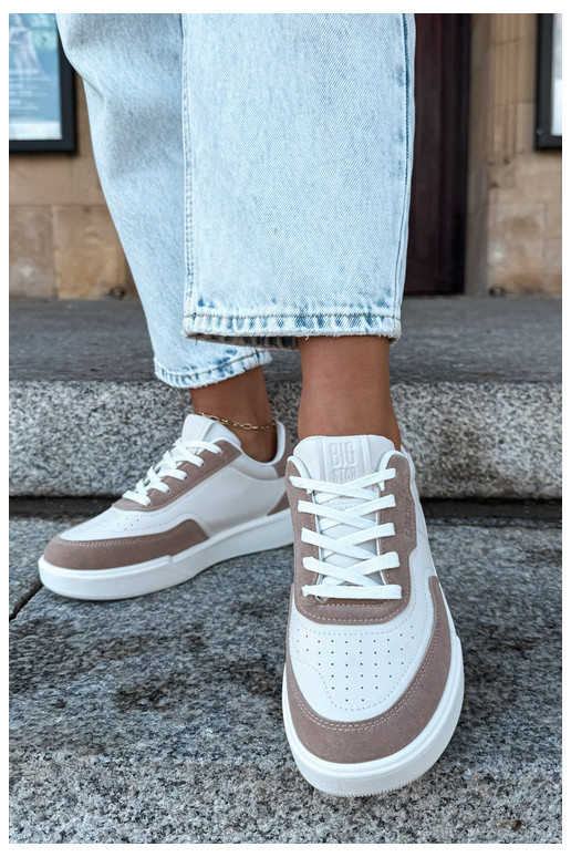 Dames sneakers Big Star UU274275 in zand