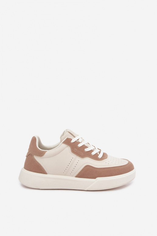 Dames sneakers Big Star UU274275 in zand