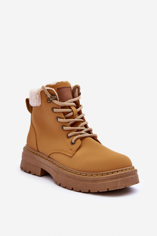 Bruine dameschoenen met isolatie Jette