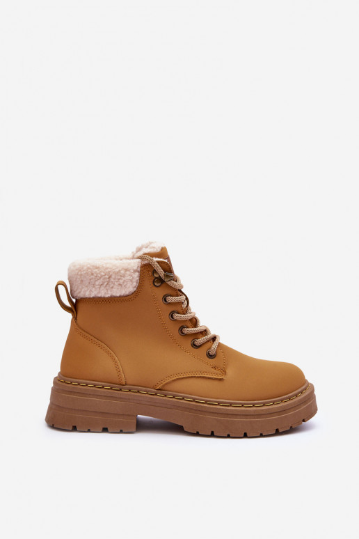 Bruine dameschoenen met isolatie Jette