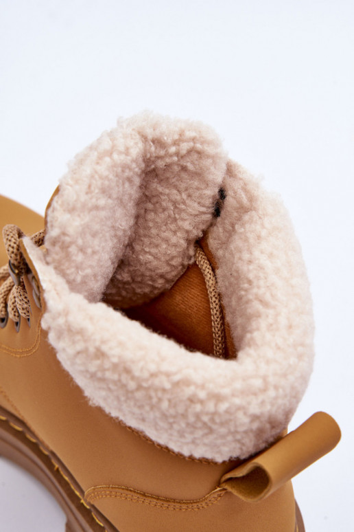 Bruine dameschoenen met isolatie Jette