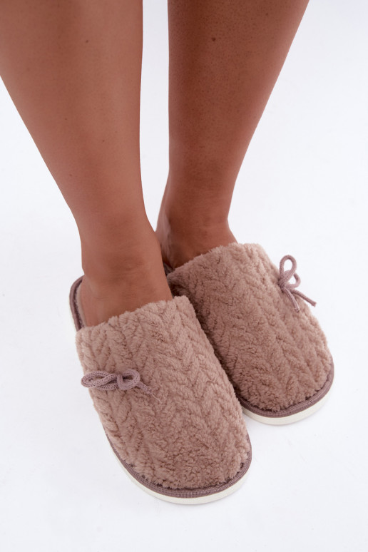 Dames slippers Vinceza 105109 zandkleur