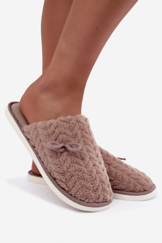 Dames slippers Vinceza 105109 zandkleur