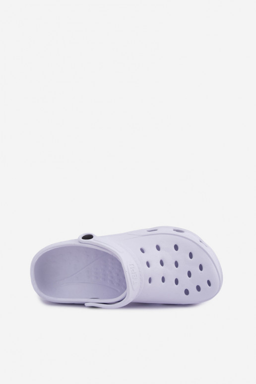 Witte lichte heren slippers Adriah