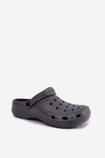 Grijze lichte heren slippers Adriah