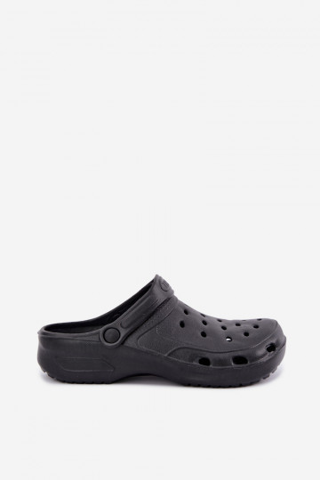Zwarte lichte heren slippers Adriah 2