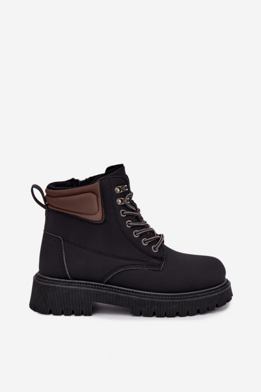 Geïsoleerde zwarte dames schoenen Sarvella
