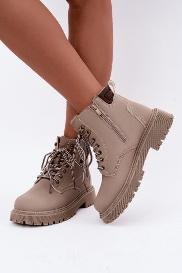 Geïsoleerde dames schoenen, zandkleur Sarvella 2