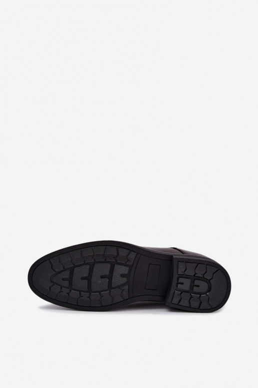 Elegante donkerbruine heren schoenen Calven