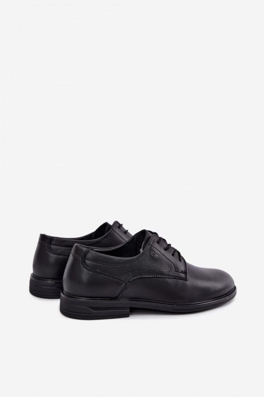 Elegante zwarte heren schoenen Calven