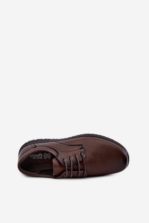 Donkerbruine heren schoenen Varell