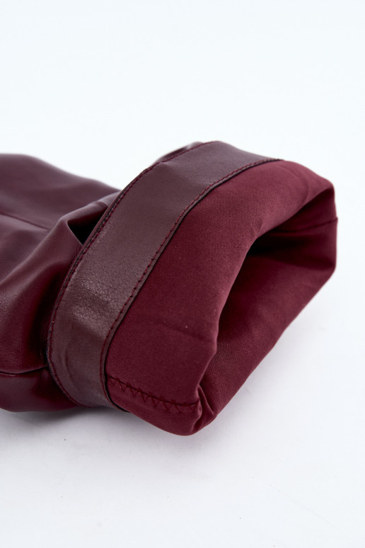 Slouchy enkellaarsjes met hakken in bordeaux Gelra