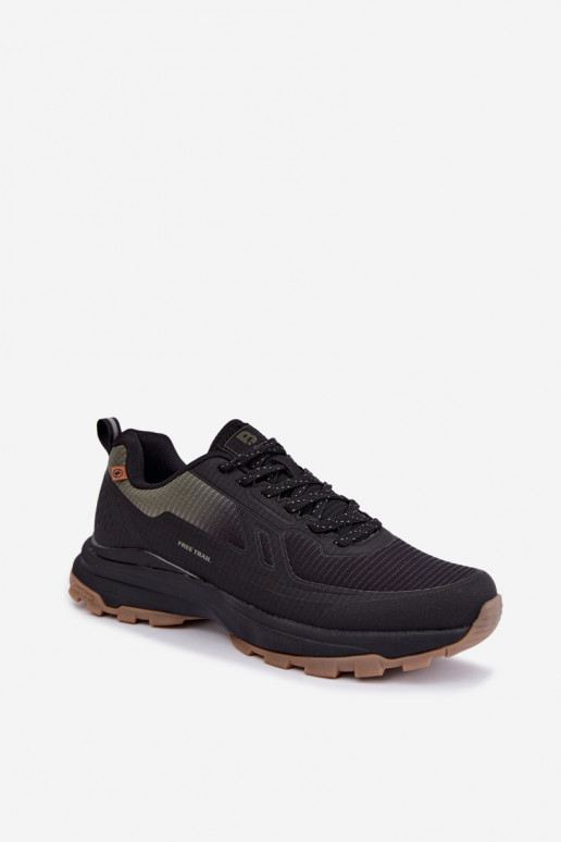 Heren sportieve schoenen Trekas groen-zwart CarroĮ