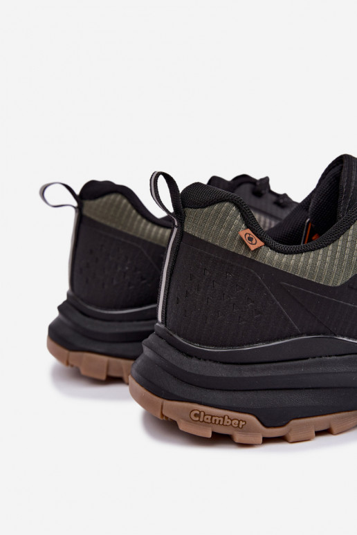 Heren sportieve schoenen Trekas groen-zwart CarroĮ