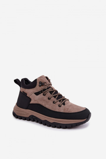 Heren geïsoleerde suede laarzen Big Star UU174247 zandkleurig