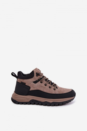 Heren geïsoleerde suede laarzen Big Star UU174247 zandkleurig 2