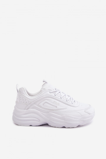 Damesneakers met platform FLA SKYE FFIN0586.13033 wit 2