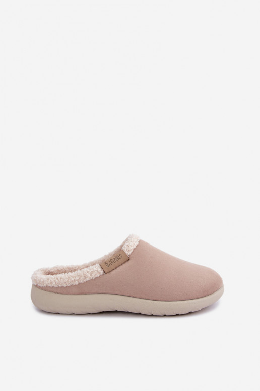 Dames slippers met isolatie Inblu ET000042 zandkleurig
