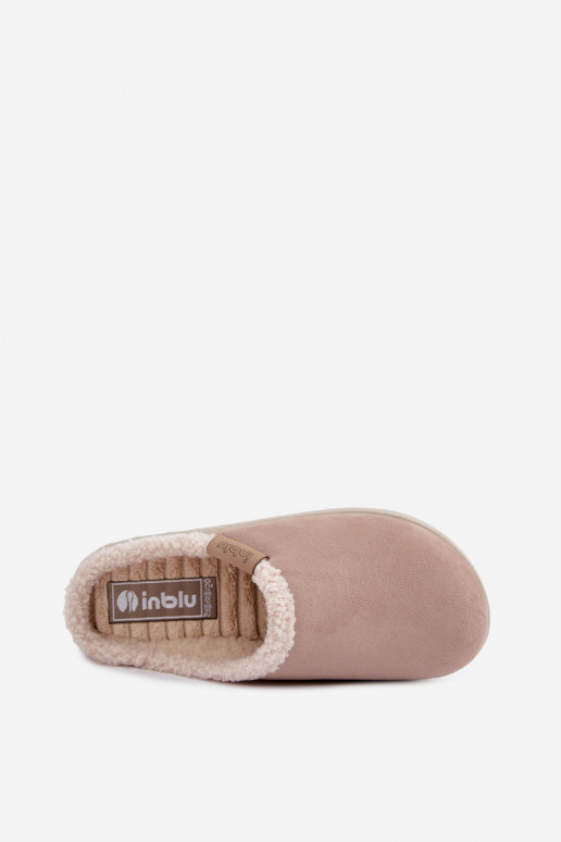Dames slippers met isolatie Inblu ET000042 zandkleurig