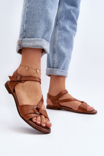 Zazoo 40182 bruine dames sandalen