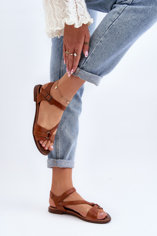 Zazoo 40182 bruine dames sandalen