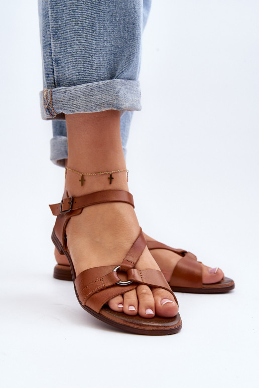 Zazoo 40182 bruine dames sandalen