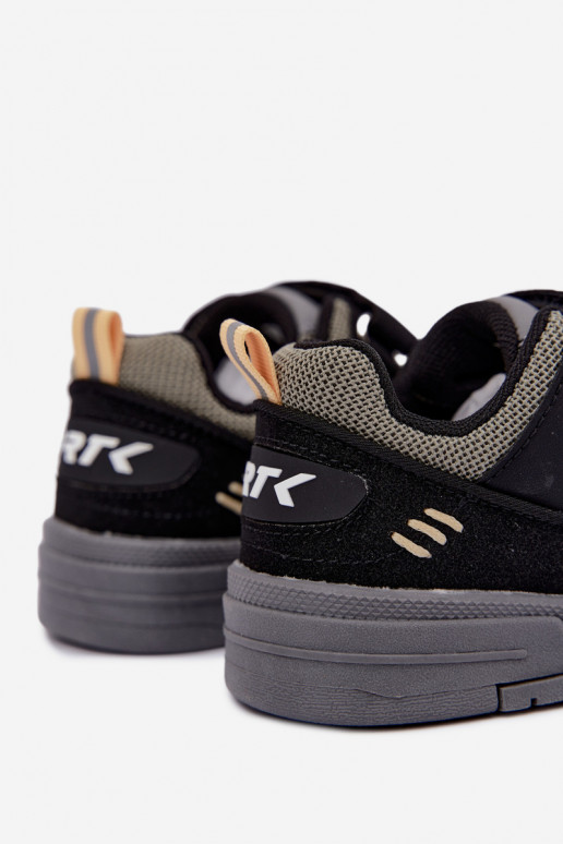 Sneakers voor jongens Bartek 8700210 in zwart en grijs