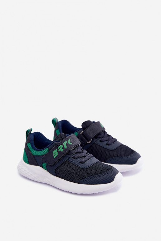 Sportieve schoenen voor jongens Bartek 8700317 in donkerblauw