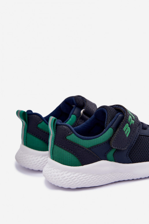 Sportieve schoenen voor jongens Bartek 8700317 in donkerblauw