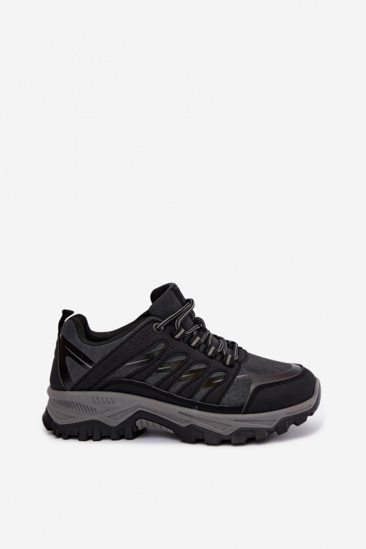 Heren Big Star UU174240 wandelschoenen in zwart