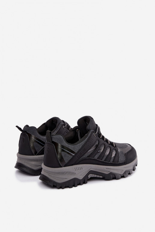 Heren Big Star UU174240 wandelschoenen in zwart