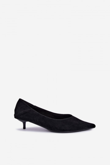 schoenen met lage hak in zwarte kleur Joresta 2
