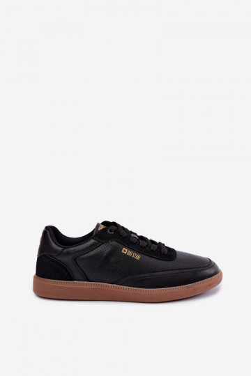 Zwarte heren sneakers Big Star UU174045 2