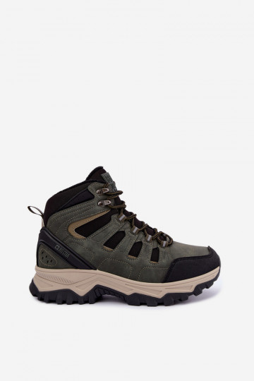 Groene gevoerde heren trekkinglaarzen Big Star UU174315 2